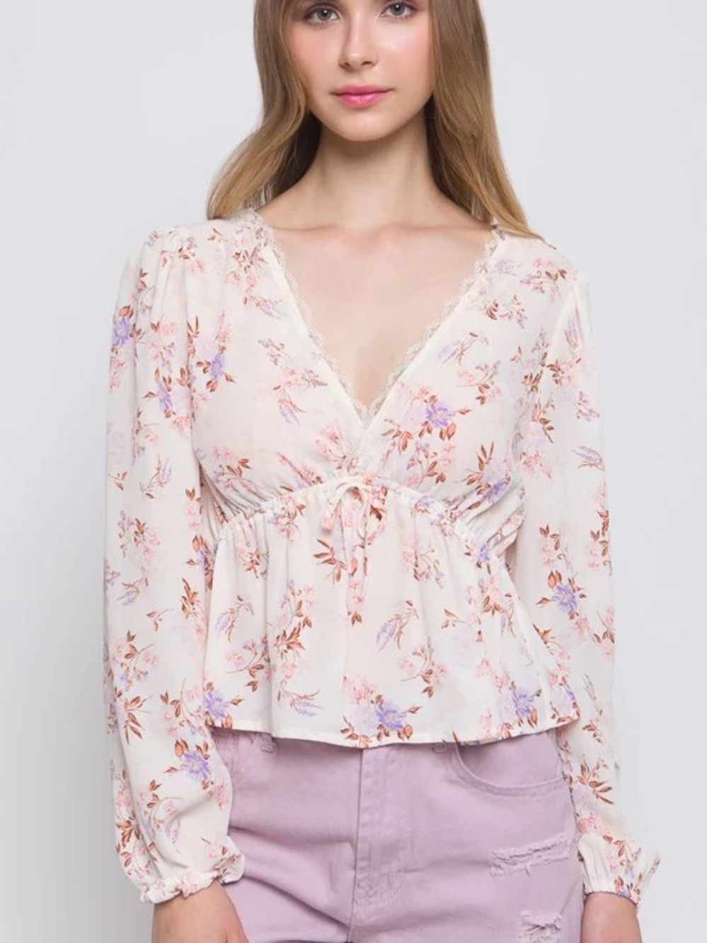 Love Tree Floral Top